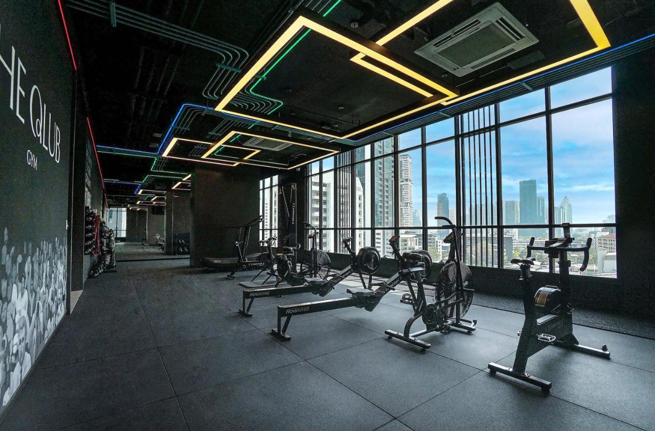 Silq Hotel & Residence, Managed By The Ascott Limited Bangkok Extérieur photo The gym at the 10th floor
