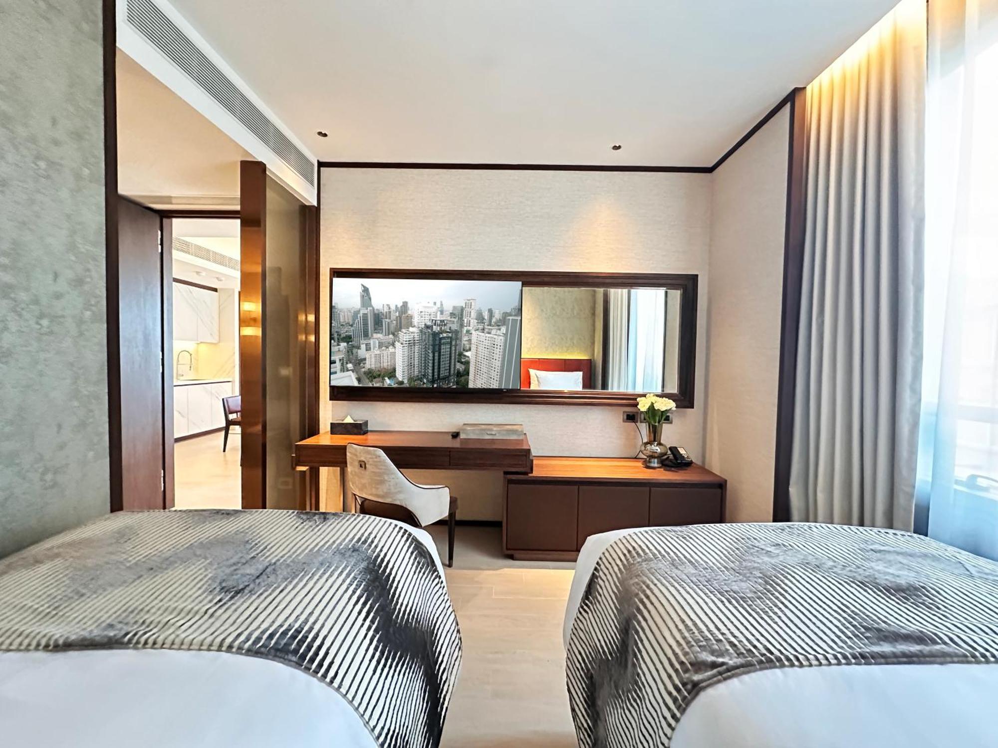 Silq Hotel & Residence, Managed By The Ascott Limited Bangkok Chambre photo A bedroom