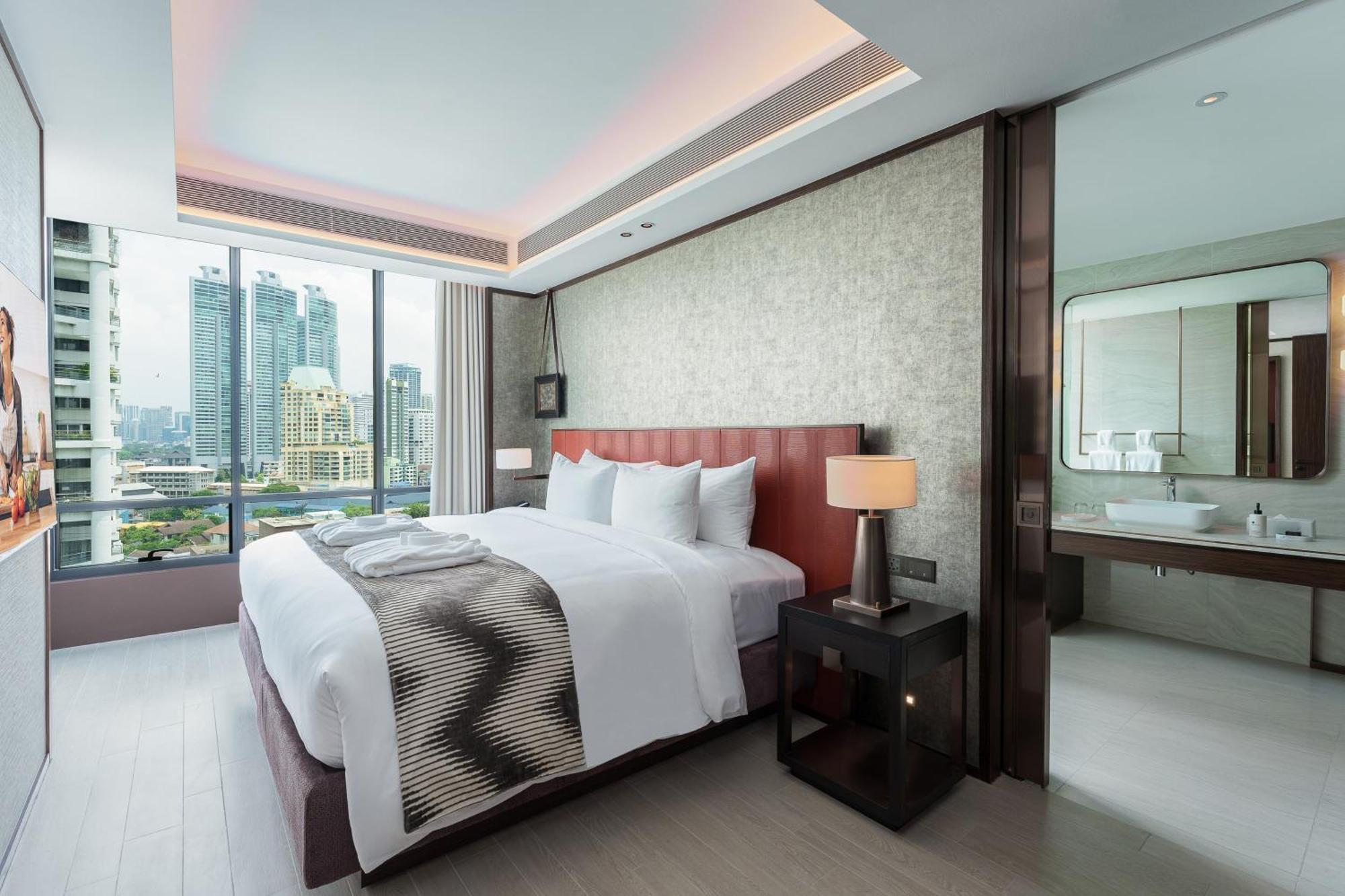 Silq Hotel & Residence, Managed By The Ascott Limited Bangkok Chambre photo Deluxe Suite