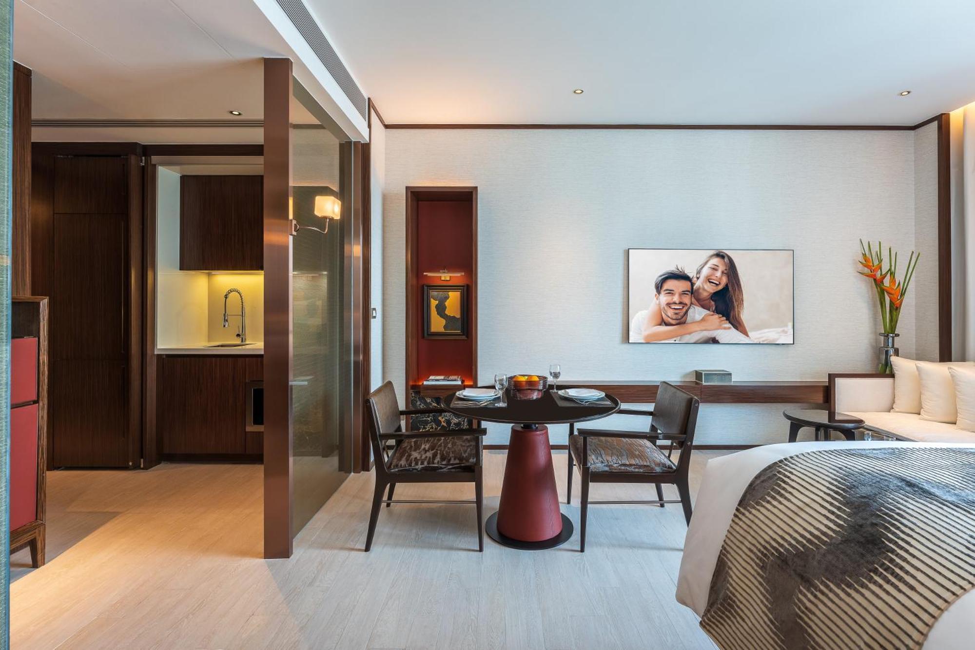 Silq Hotel & Residence, Managed By The Ascott Limited Bangkok Chambre photo A suite at the hotel