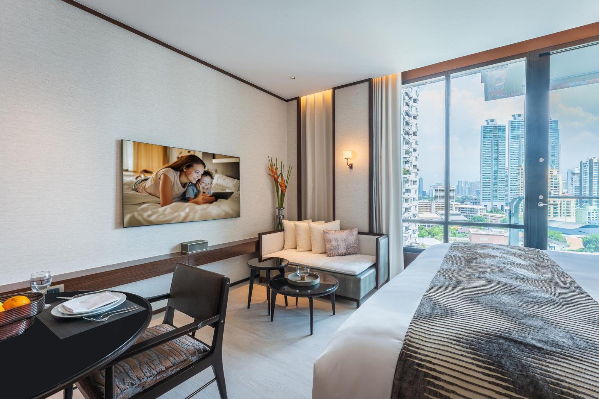 Silq Hotel & Residence, Managed By The Ascott Limited Bangkok Chambre photo Deluxe Room